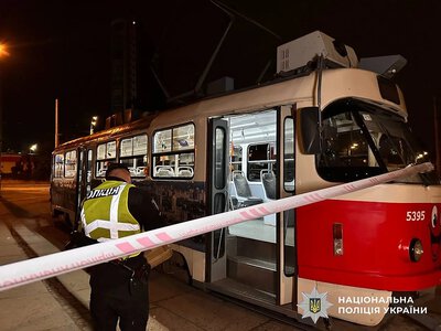 У Києві п'яний слюсар викрав трамвай: вагон зупинили після відключення мережі (відео)