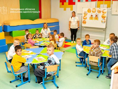 У Запоріжжі запрацював перший підземний дитячий садок — прем’єр-міністр