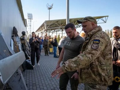 Ветеран «Мартин» презентував виставку розмінованих вибухівки на Херсонщині