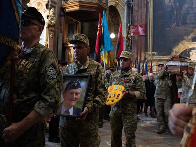 У Львові попрощалися з підпільником ОУН та вояком УПА Зеноном Врублевським, який помер у віці 100 років