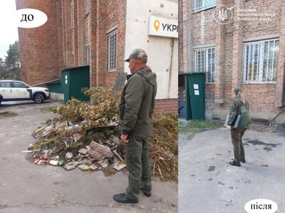 Два сміттєзвалища прибрали в громаді на Рівненщині