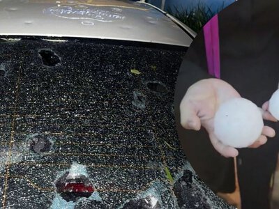 Град розміром із тенісний м'яч: сильний шторм накрив Парагвай