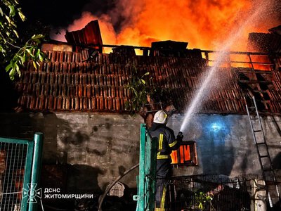 Тричі упродовж минулої доби рятувальники виїжджали на гасіння пожеж