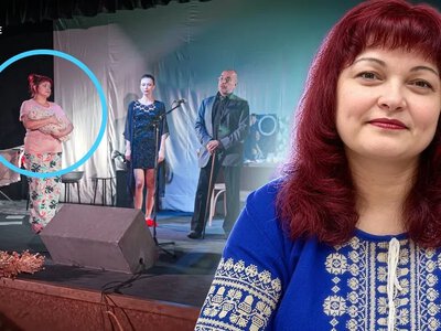 Вчителька з Херсона Євгенія Сичинська навчає онлайн та грає в театрі