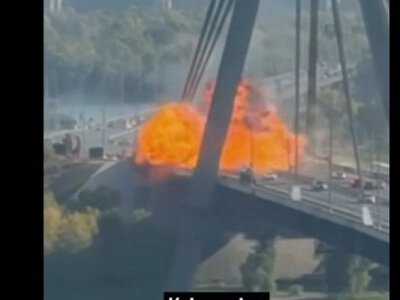 Зеленський: РФ вдарила по по Північному мосту в Києві та складах медпрепаратів у Сумах