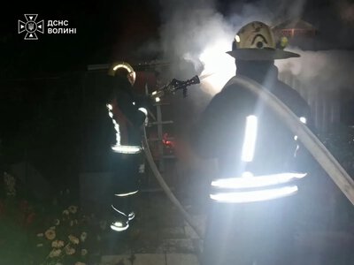 У Ковелі та громаді за добу сталися дві пожежі