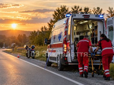 На Мукачівщині мотоцикліст збив підлітка: хлопця госпіталізували
