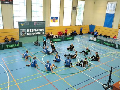 Команда Вінниччини здобула бронзу чемпіонату України з волейболу сидячи