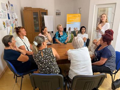 У громаді на Рівненщині для жінок провели тренінг із психологічного відновлення та арттерапії