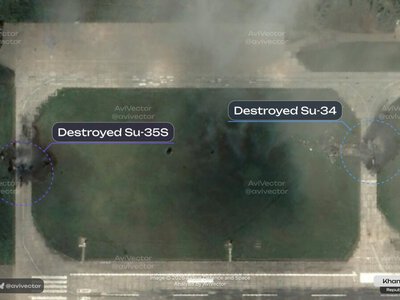 З’явилися докази знищення російських літаків Су-35С та Су-34