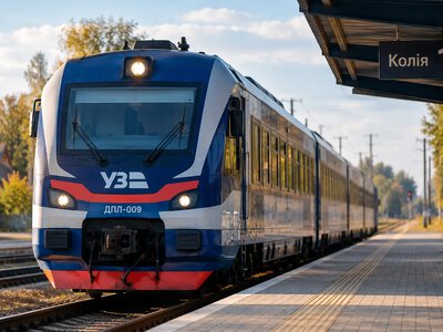Ще один приміський поїзд, який курсує на Рівненщину, рухається із запізненням