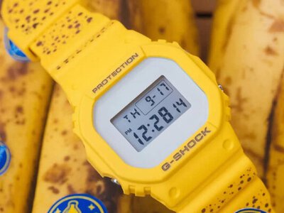 Casio випустила G-Shock DW5600 у стилі стиглого банана з незвичайним підсвічуванням