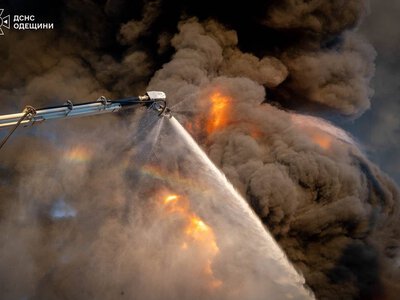Росіяни атакували промислову та портову інфраструктуру Одещини