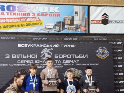 Спортсмен із Городенки здобув «бронзу» на Всеукраїнському турнірі з вільної боротьби