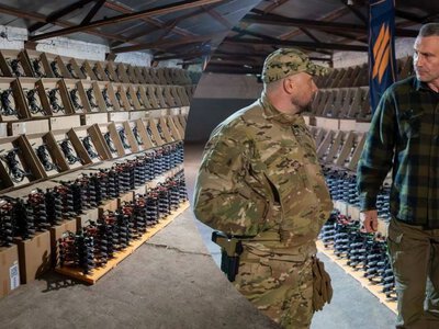 Кличко відвідав Харківський напрямок: яку допомогу військові отримали від громади столиці