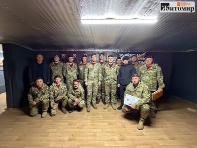Понад 70 відзнак, подяк та нагород отримали військові від Житомирської громади