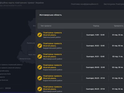 У Бердичеві на Житомирщині під час останньої атаки було влучання БпЛА у багатоповерховий житловий будинок, – Монітори