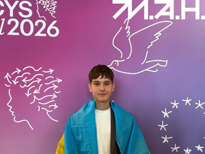 Український школяр Михайло Білоус посів третє місце на престижному Конкурсі молодих учених ЄС