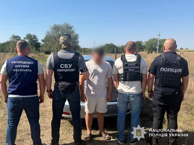 На Закарпатті троє чоловіків за 6 тис. доларів хотіли переправити утікача до Словаччини