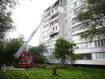 #Житомирщина: внаслідок російського обстрілу одна людина постраждала. ВІДЕО