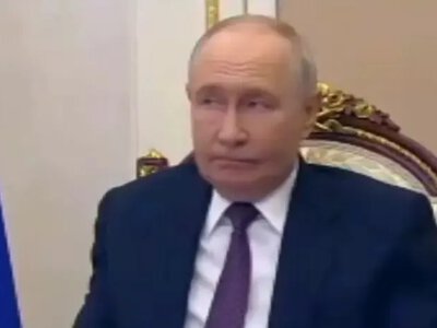 Під час виступу Путіна раптово зникли звук та зображення