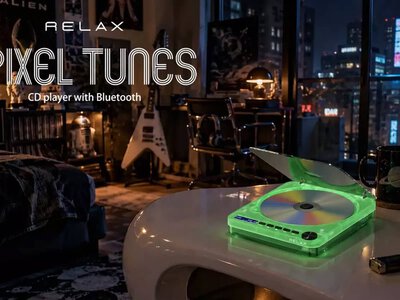 Японці повернули CD-плеєри в моду: Pixel Tunes After Hours світиться в темряві та працює з Bluetooth