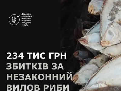 На Миколаївщині браконьєр незаконно виловив рибу: збитки оцінили у 234 тисячі гривень