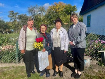 Мешканка села на Рівненщині відзначила 90-річний ювілей
