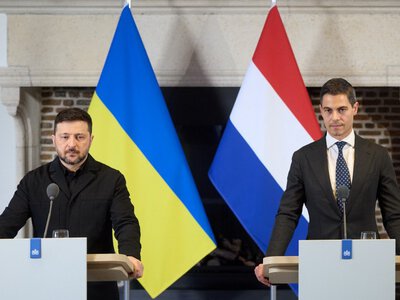 Зеленський та прем’єр Нідерландів провели переговори щодо зміцнення системи ППО України