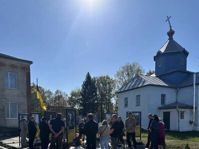 У селі Покровське Олевської громади відкрили Алею Героїв на честь загиблих земляків