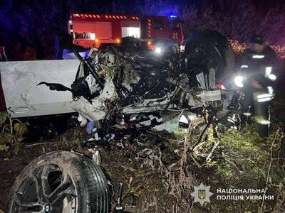 У Самарівському районі BMW злетів з дороги та перекинувся: є загиблий та постраждалі