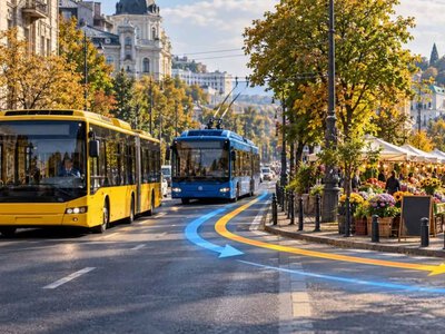 Тимчасовий маршрут на Лівий берег Києва: як курсує транспорт