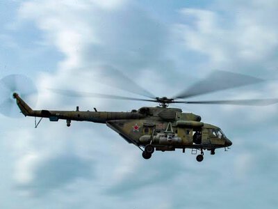 Сьогодні на Камчатці розбився російський військовий гелікоптер Мі-8