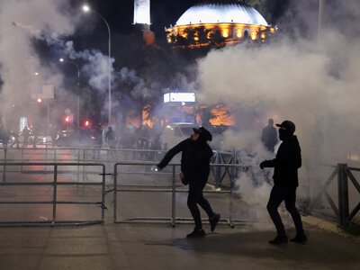 У Косові протестуючі зіткнулися з поліцією через реформу суду