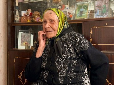 Жителька села Суходіл на Тернопільщині Франка Волощук відзначила 102-річний ювілей