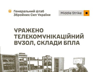 Уражено телекомунікаційний вузол, склади БпЛА, боєприпасів та інші об’єкти
