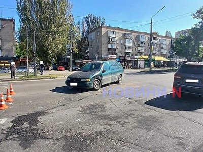 Volkswagen та Ford зіткнулися на проспекті у Миколаєві