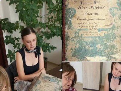 Фонди Державного архіву Тернопільської області поповнилися метричною книгою XIX століття села Мала Лука