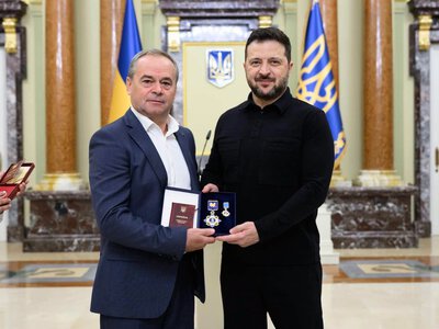 Вчителя з Полтавщини нагородили орденом Ярослава Мудрого