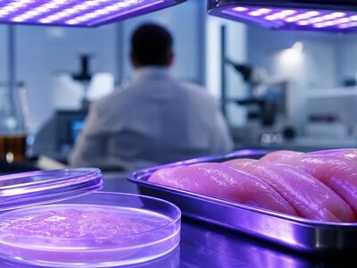Синє світло знищило 64 штами бакетрій Campylobacter — News-Medical