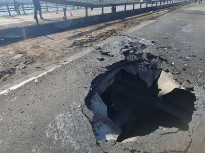 У Києві відремонтували Північний міст після російської атаки