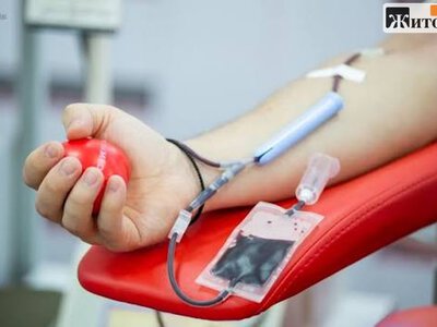 На Житомирщині критично бракує крові чотирьох груп: сьогодні у Житомирі проводять день донації
