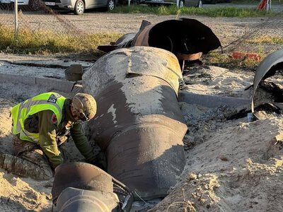У Дарницькому районі виявлено балістичну ракету з бойовою частиною: деталі інциденту та відео