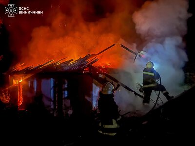 У помешканнях вінничан сталося п’ять пожеж