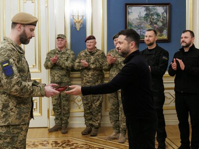 Військовослужбовця з Чернігівщини нагороджено орденом Богдана Хмельницького