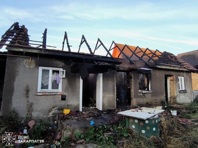 На Мукачівщині внаслідок пожежі у літній кухні загинув 49-річний чоловік