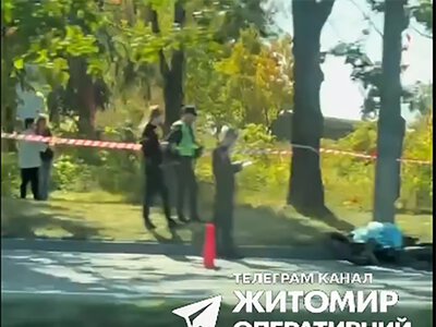 На Корольова насмерть збили велосипедиста. ВІДЕО