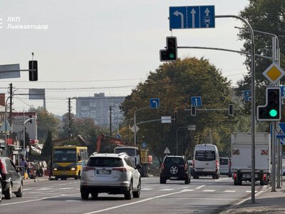 На вулиці Шевченка у Львові змінили організацію руху та оновили розмітку