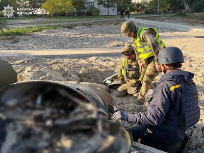 У Києві сапери знешкодили бойову частину ракети