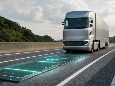 Honda випробує бездротове заряджання електровантажівок просто на трасі